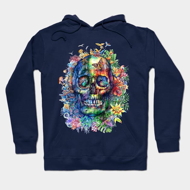 skull Hoodie by BekimART